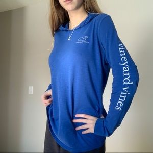 Blue vineyard vines long sleeve